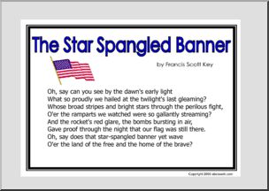 Poster: Star Spangled Banner