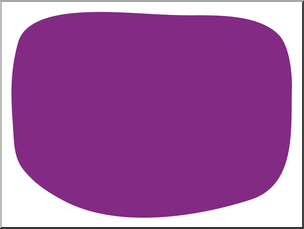Clip Art: Colors: Purple Unlabeled