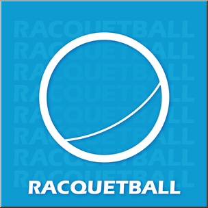 Clip Art: Racquetball Ball Color