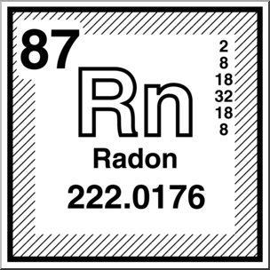 Clip Art: Elements: Radon B&W