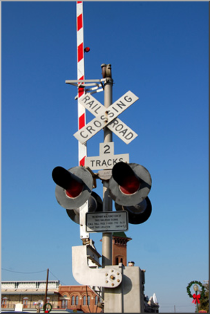 Photo: Railroad Crossing Sign 02 LowRes