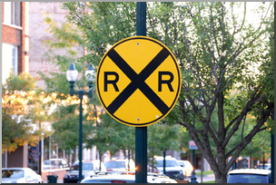 Photo: Railroad Crossing Sign 01a LowRes