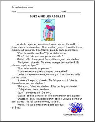 French: Buzz aime les abeilles