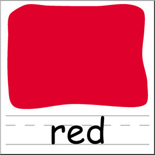 Clip Art: Colors: Red