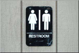 Photo: Restroom Sign 01a HiRes