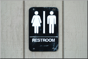 Photo: Restroom Sign 01a LowRes
