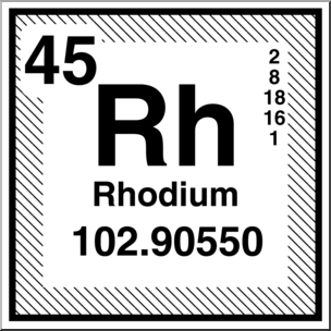 Clip Art: Elements: Rhodium B&W