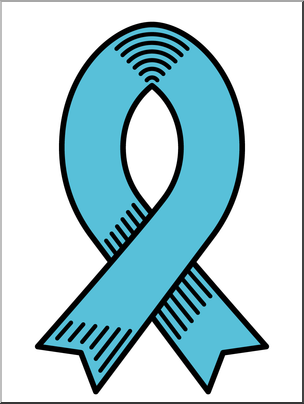 Clip Art: Ribbon 2 Color Blue
