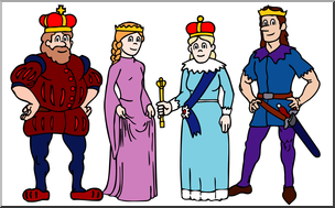 Clip Art: Royal Family Color