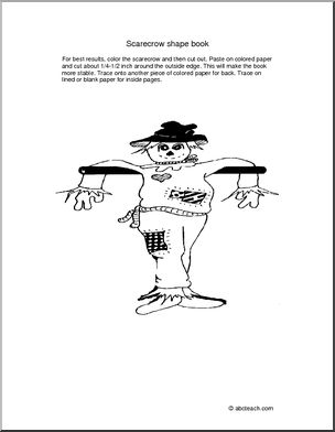 Coloring Page: Scarecrow