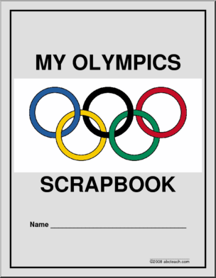 Cover: My Olympic Scrapbook