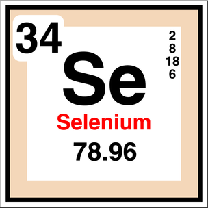 Clip Art: Elements: Selenium Color