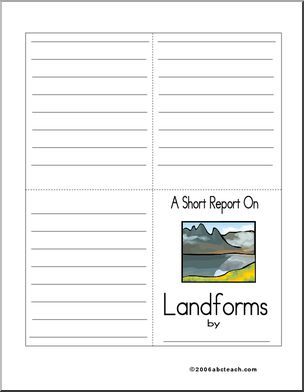 Report Form: Landforms (color)