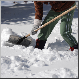 Photo: Shoveling Snow 01b HiRes