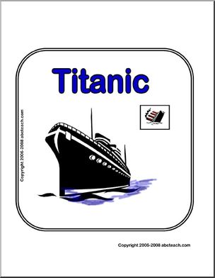 Titanic Theme Sign