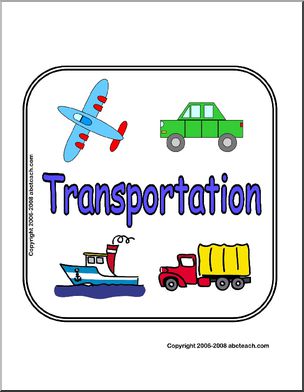 Sign: Transportation