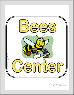 Center Sign: Bees
