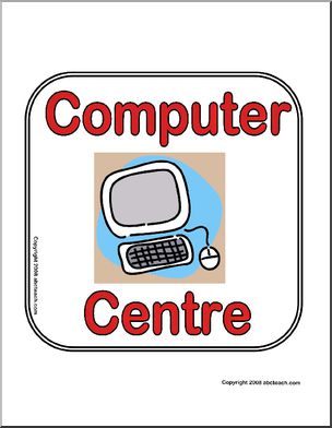 Centre Sign: Computer