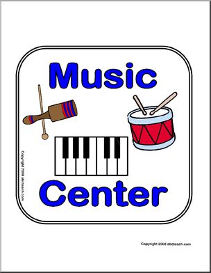 Center Sign: Music