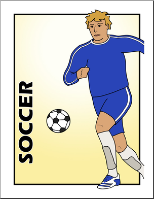 Clip Art: Soccer Color