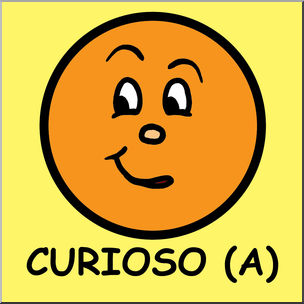 Clip Art: Spanish: Curious Color
