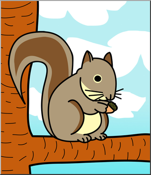 Clip Art: Squirrel Color