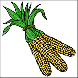 Clip Art: Corn 2 Color