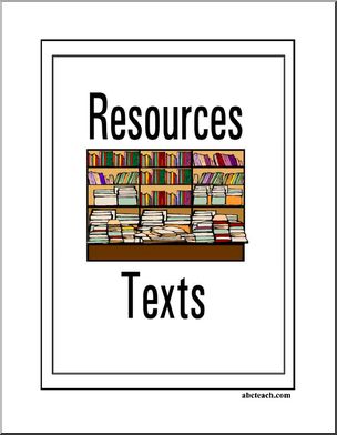 Portfolio Cover: Resources/Texts
