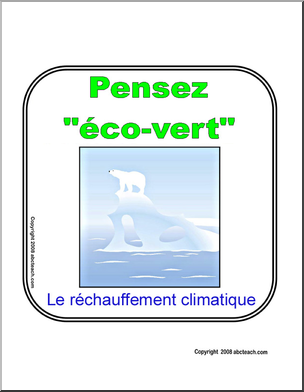 French: AfficheÃ³Ã¬Le rÃˆchauffement climatiqueÃ®