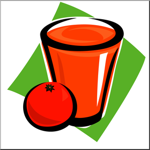 Clip Art: Tomato Juice Color