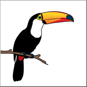 Clip Art: Toucan Color 2