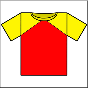 Clip Art: T-Shirt 2 Color