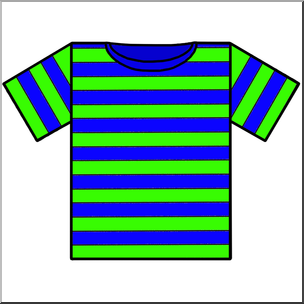 Clip Art: T-Shirt 4 Color