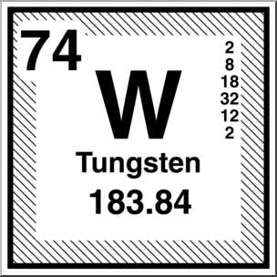 Clip Art: Elements: Tungsten B&W