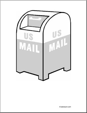 Coloring Page: US Mail