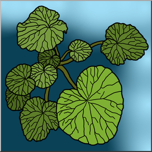 Clip Art: Plants: Wasabi Color 1