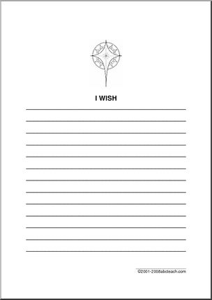 I Wish… (elem) Writing Prompt