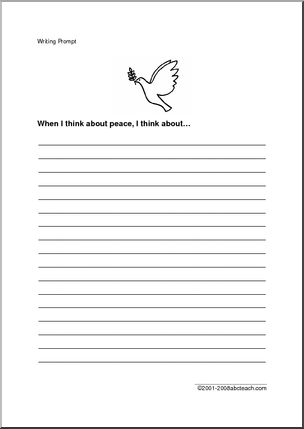 Writing Prompt: Peace (elem)