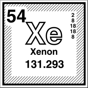 Clip Art: Elements: Xenon B&W