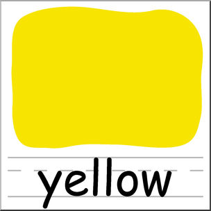 Clip Art: Colors: Yellow