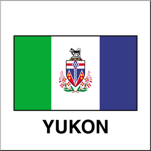 Clip Art: Flags: Yukon Color