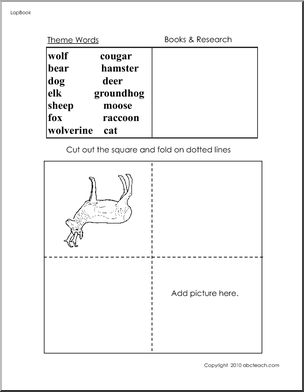 Lapbook: North American Animals