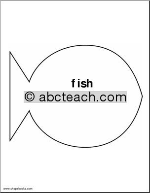Shapebook: Fish (primary)