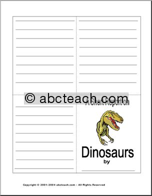Report Form: Dinosaurs