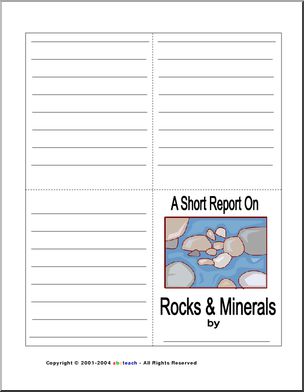 Report Form: Rocks