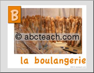 French: Abcdaire: Boulangerie