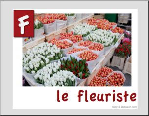 French: Abcdaire: Fleuriste