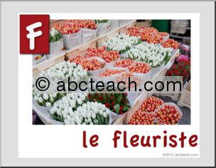 French: Abcdaire: Fleuriste