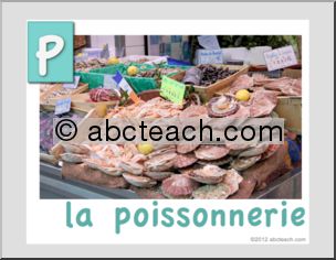 French: Abcdaire: Poissonerie