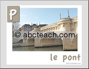French: Abcdaire: Pont